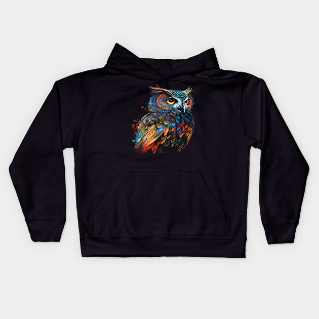 Owl Kids Hoodie by JH Mart